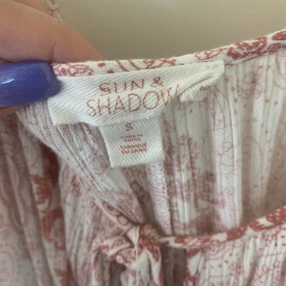 Pink Floral Boho Top - Picture 3 of 4